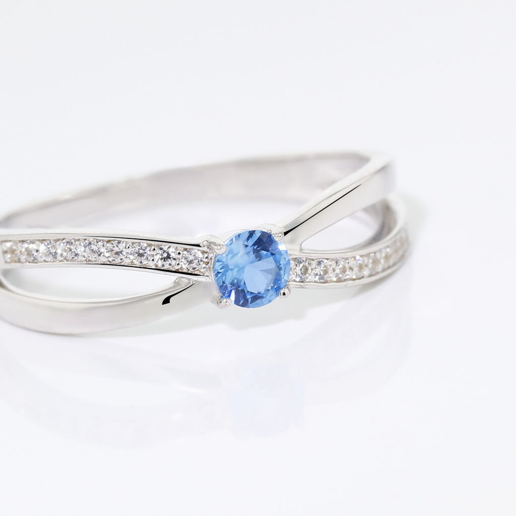 Anello Silver Rainbow Argento Rodiato Cubic Zirconia