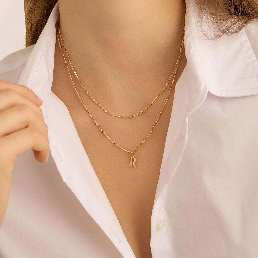 Pendente Poème Oro Giallo