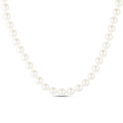 Collana Gold Pearls Oro Bianco Perla D'Acqua Dolce Diamante - Collane Donna | Stroili