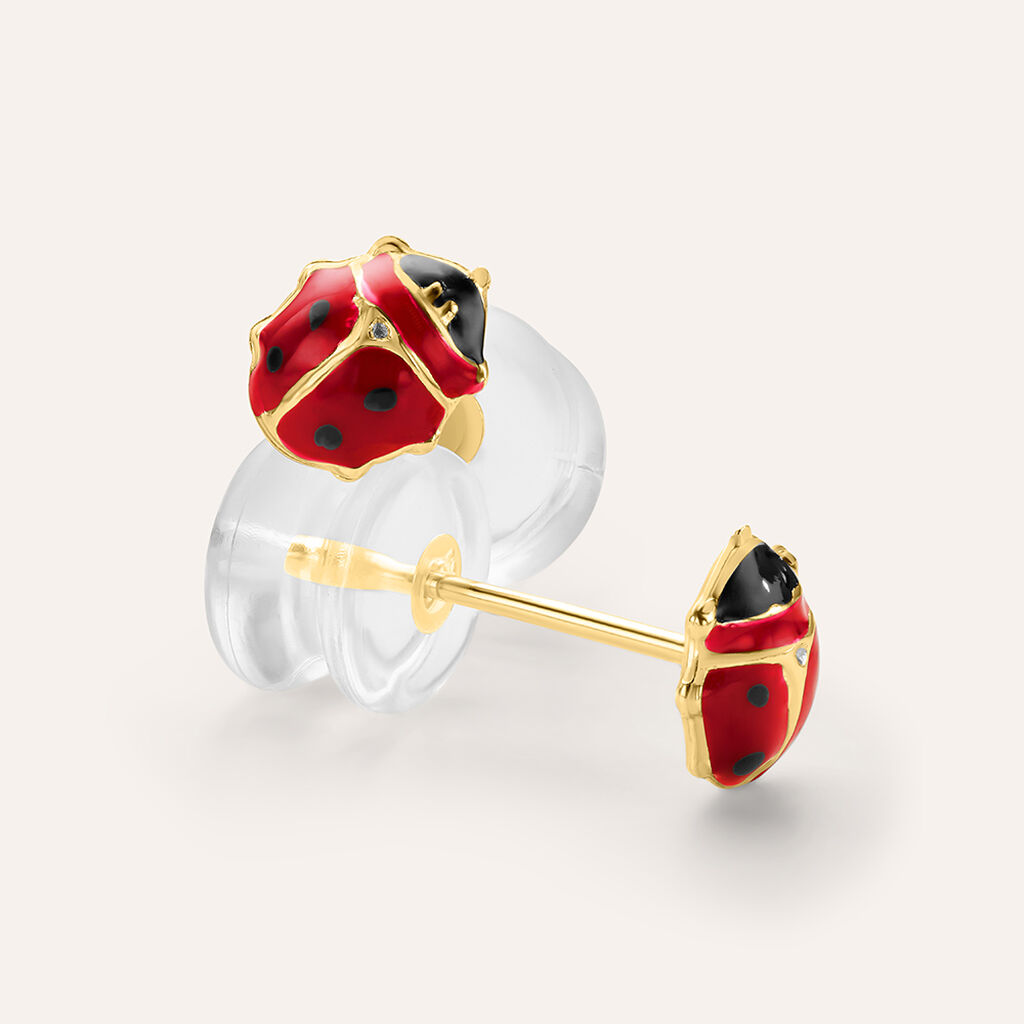 Orecchini Lobo Bon Ton Oro Giallo