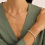 Collana Tennis Silver Elegance Argento Rodiato Cubic Zirconia