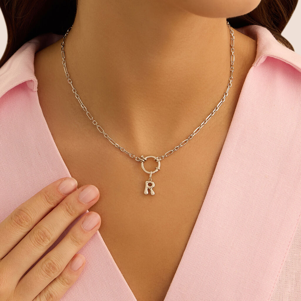 Pendente Love Beats Argento Rodiato