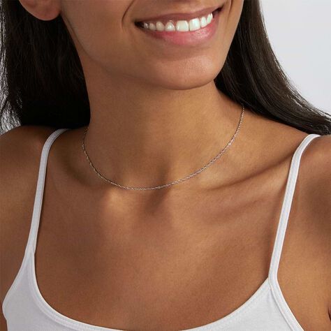 Catenina Poème Oro Bianco - Catenina Donna | Stroili