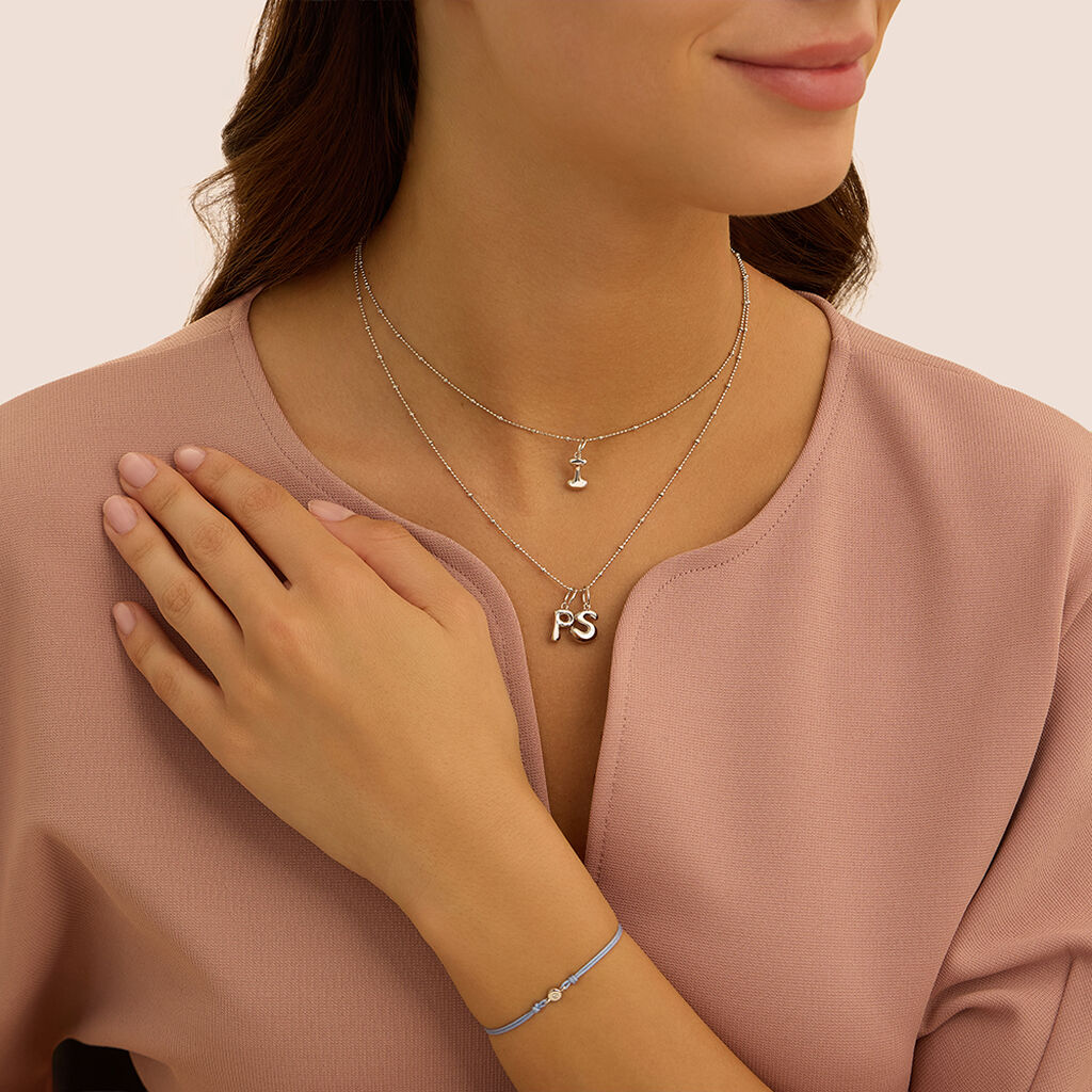 Bracciale Punto Luce Silver Diamonds Argento Rodiato Diamante Lab-Grown