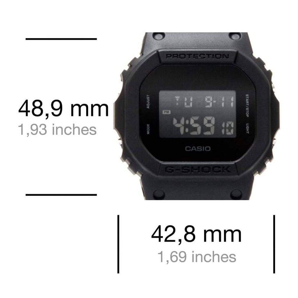 Orologio Al Quarzo Casio G-shock Dw-5600bb-1er - Orologi Sportivi Uomo | Stroili