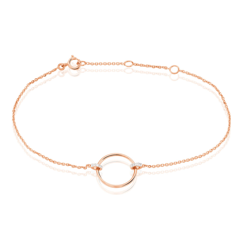 Bracciale Sophia Oro Rosa Diamante - Bracciali Donna | Stroili