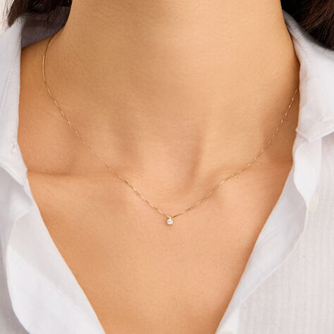 Collana Firmamenti Oro Giallo Diamante - Collane Donna | Stroili