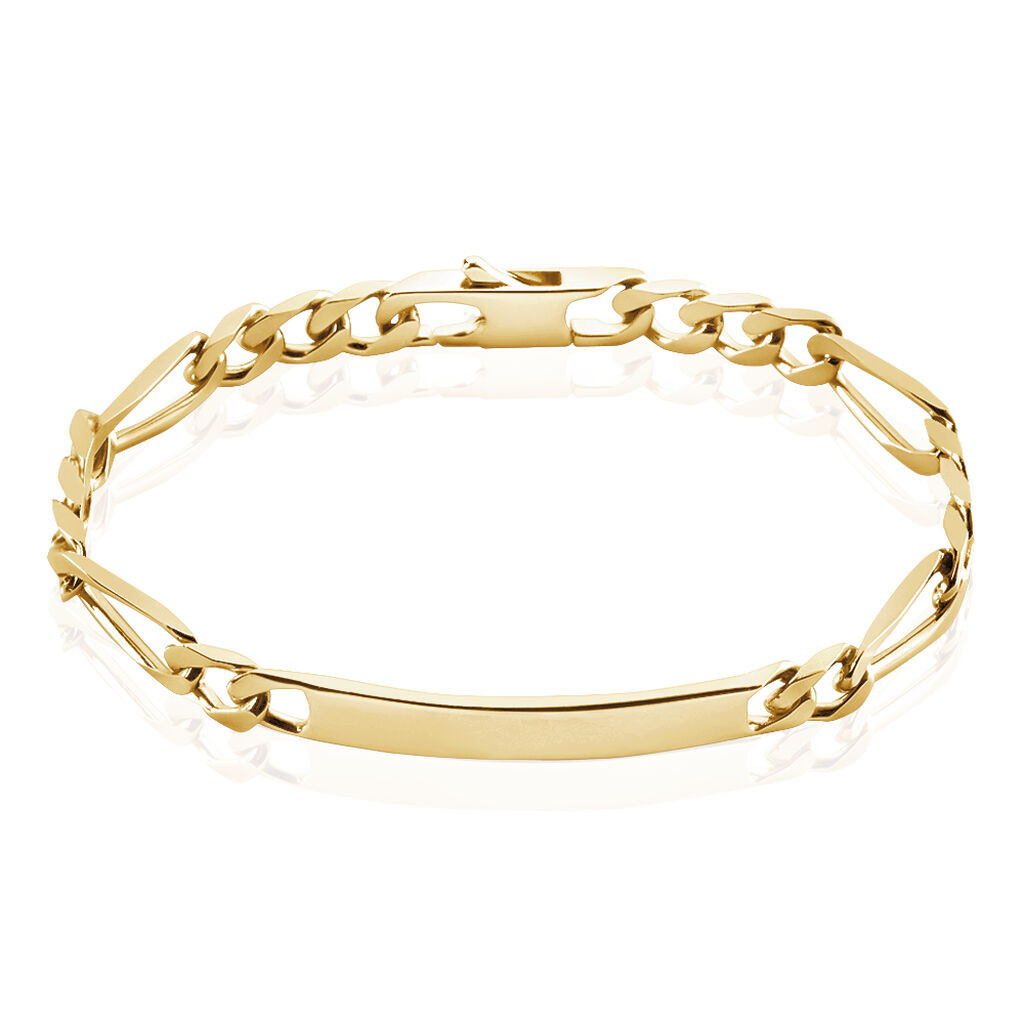 Bracciale Con Targhetta Golden Dream Placcato Oro Giallo