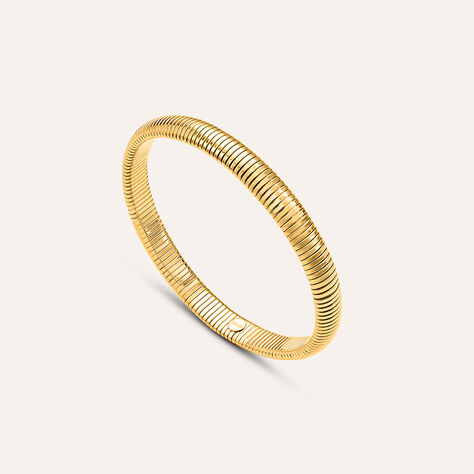 Bracciale Tubogas Lady Code Acciaio Dorato - Bracciali Donna | Stroili
