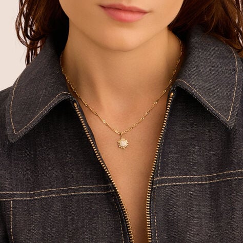 Pendente Poème Oro Giallo Cubic Zirconia - Ciondoli Donna | Stroili