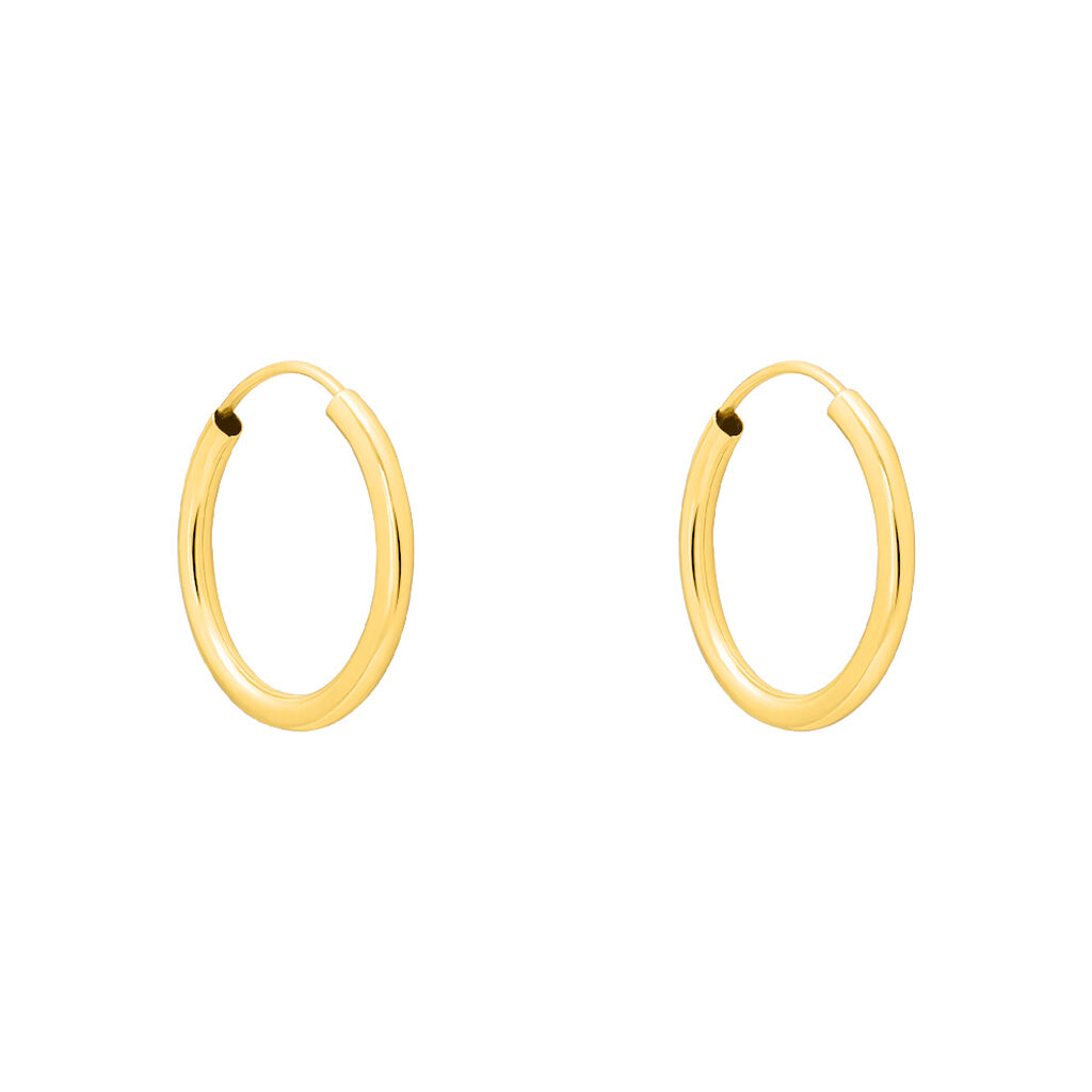 Orecchini A Cerchio Toujours Oro Giallo - Orecchini a Cerchio Donna | Stroili