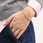 Bracciale Catena Desideria Argento Nobile Dorato