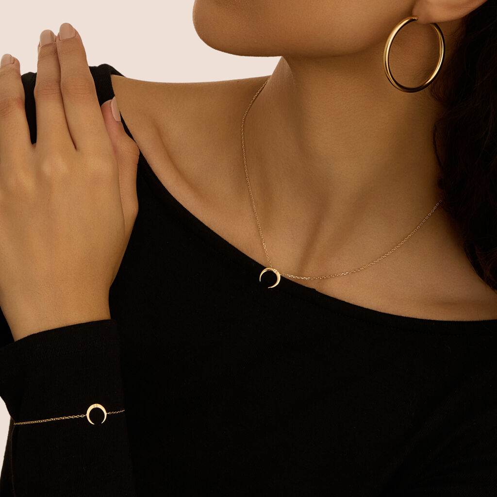 Collana Golden Dream Placcato Oro Giallo Cubic Zirconia