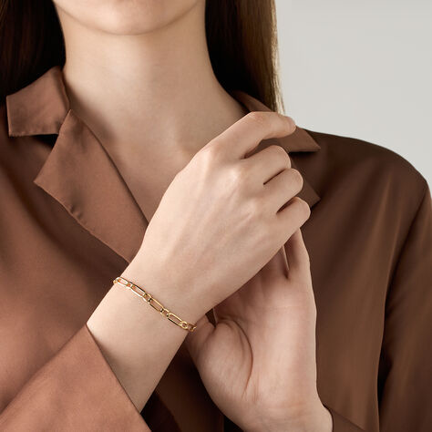 Bracciale Catena Colette Oro Giallo - Bracciali Unisex | Stroili
