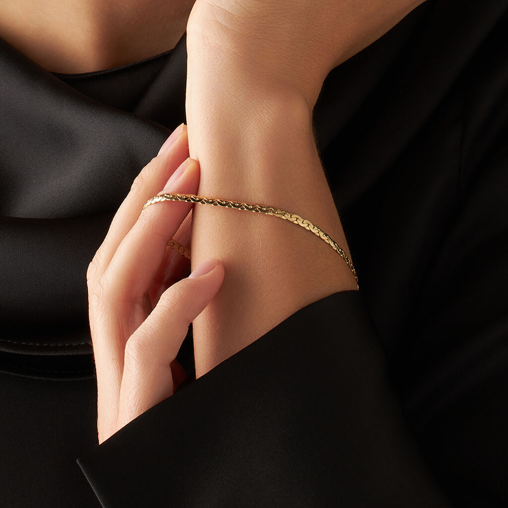 Bracciale Catena Colette Oro Giallo - Bracciali Donna | Stroili