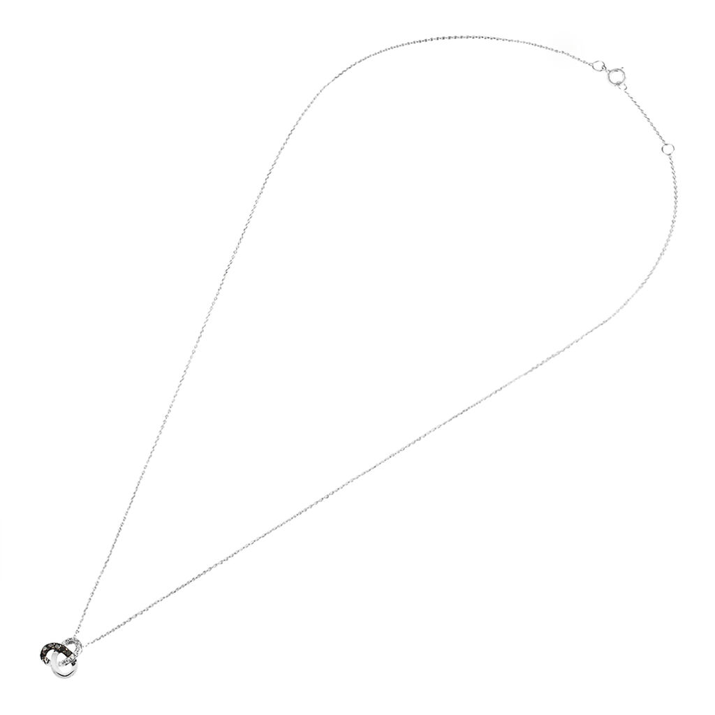 Collana Sophia Oro Bianco Diamante - Collane Donna | Stroili