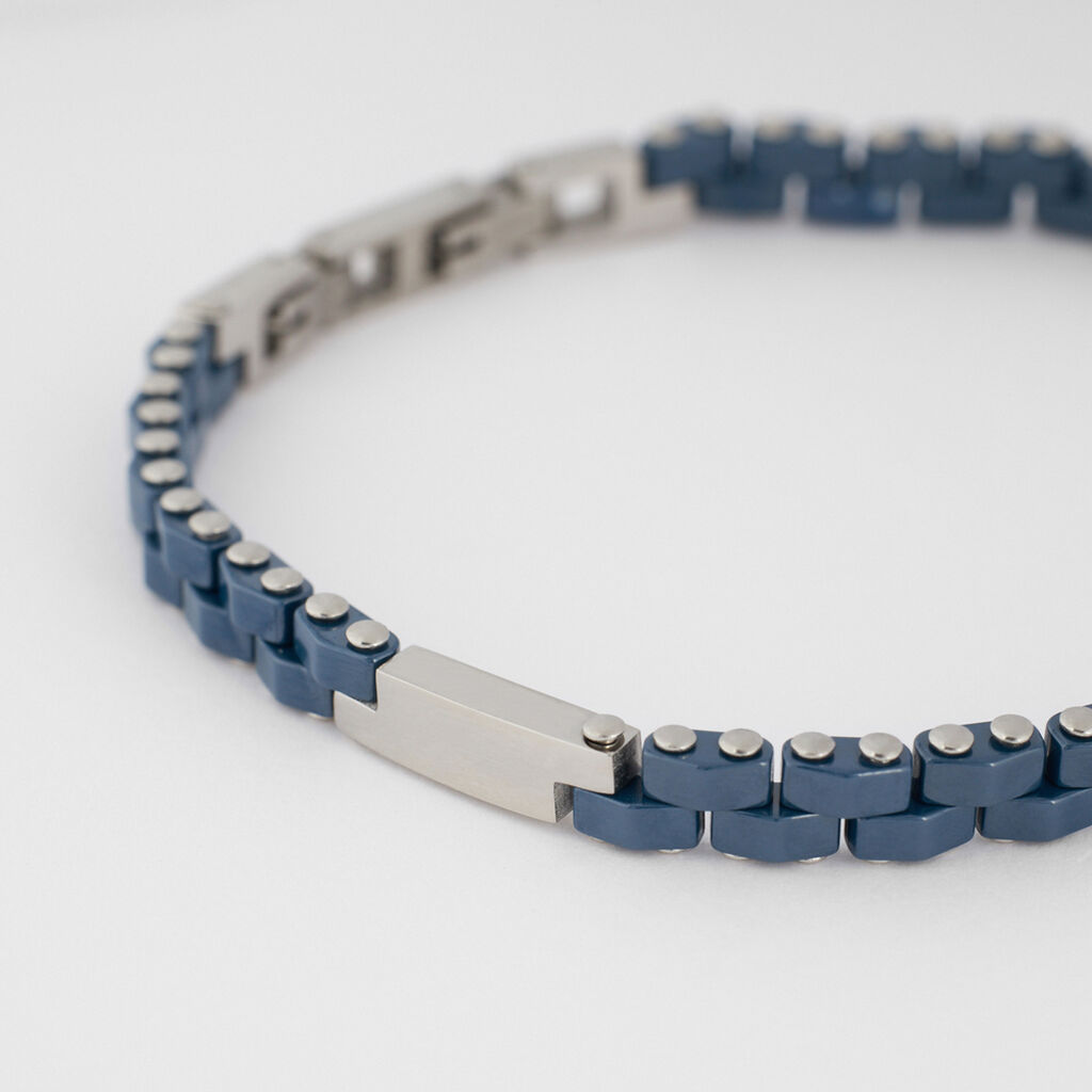 Bracciale Man Code Acciaio Bicolore - Bracciali Uomo | Stroili