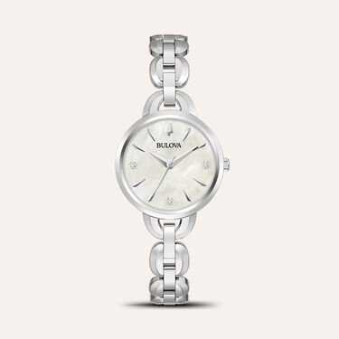 Orologio Al Quarzo Bulova Classic Diamonds 96p230