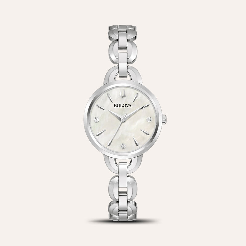 Orologio Al Quarzo Bulova Classic Diamonds 96p230 - Orologi solo Tempo Donna | Stroili