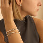 Bracciale Silver Pearls Argento Rodiato Perla sintentica