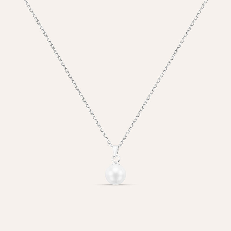 Collana Silver Pearls Argento Rodiato Perla sintentica - Collane Donna | Stroili