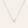 Collana Silver Baby Argento Rodiato Cubic Zirconia