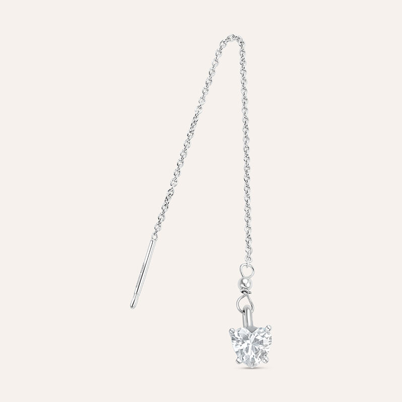 Mono Orecchino Pendente Punto Luce Silver Elegance Argento Rodiato Cubic Zirconia - Mono Orecchino Donna | Stroili