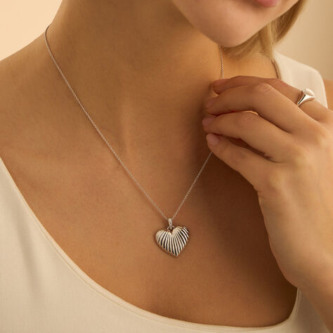 Collana Silver Collection Argento Rodiato Cubic Zirconia - Collane  | Stroili