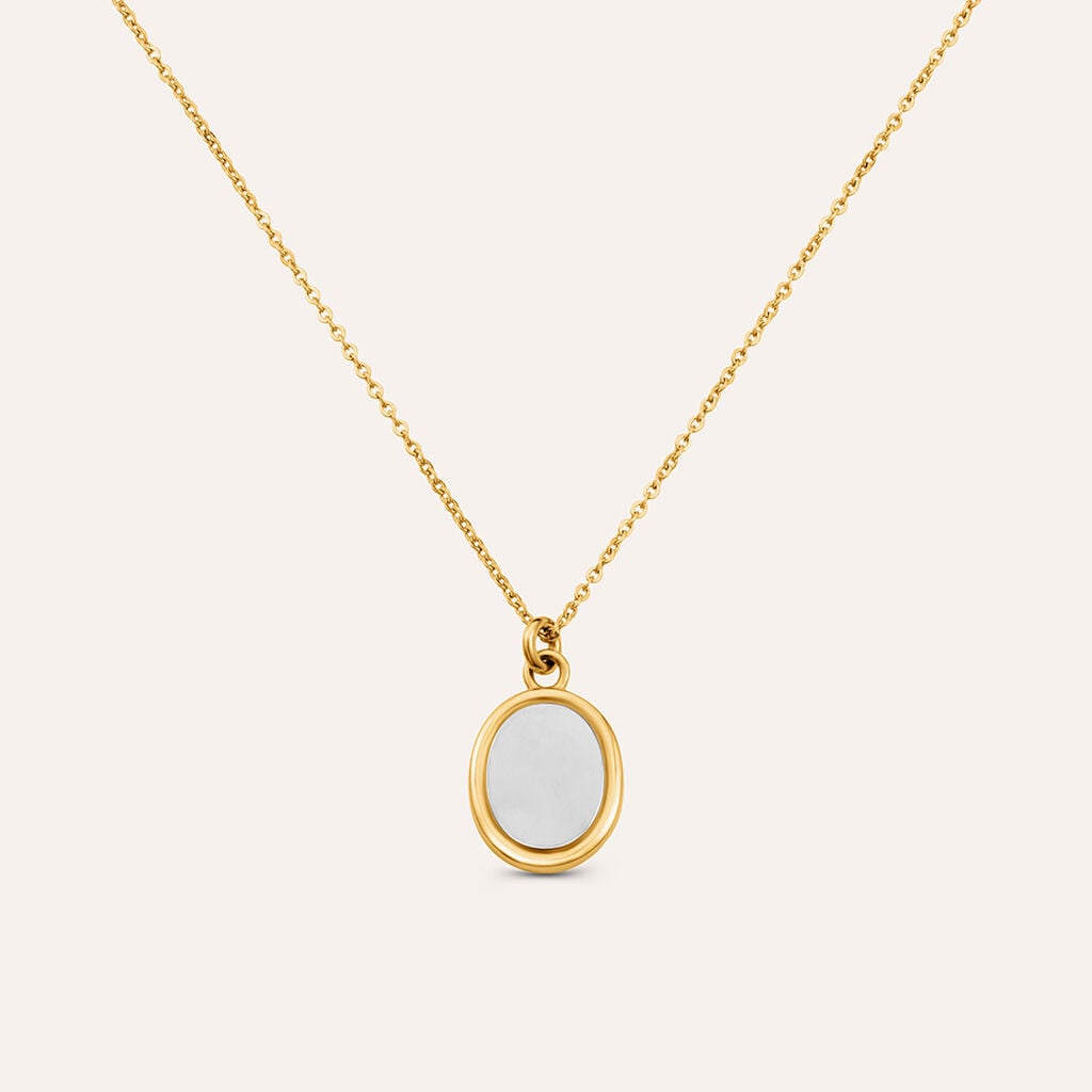 Collana Radiance Acciaio Bicolore
