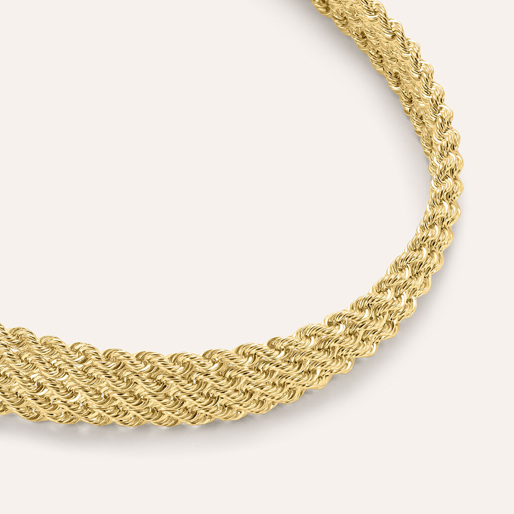 Bracciale Catena Gold Essence Oro Giallo