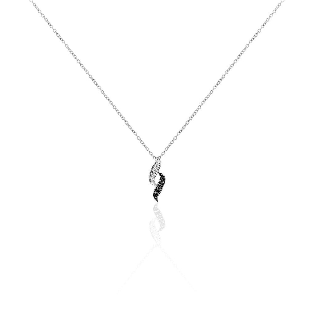 Collana Silver Shine Argento Rodiato Cubic Zirconia