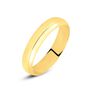 Fede Mantovana Leggera 4 mm Oro Giallo