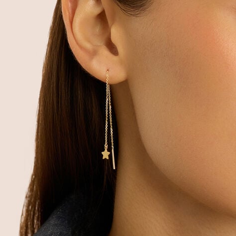 Mono Orecchino Pendente Beverly Oro Giallo - Mono Orecchino Donna | Stroili