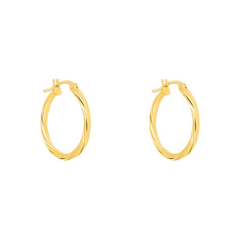 Orecchini A Cerchio Toujours Oro Giallo - Orecchini a Cerchio Donna | Stroili