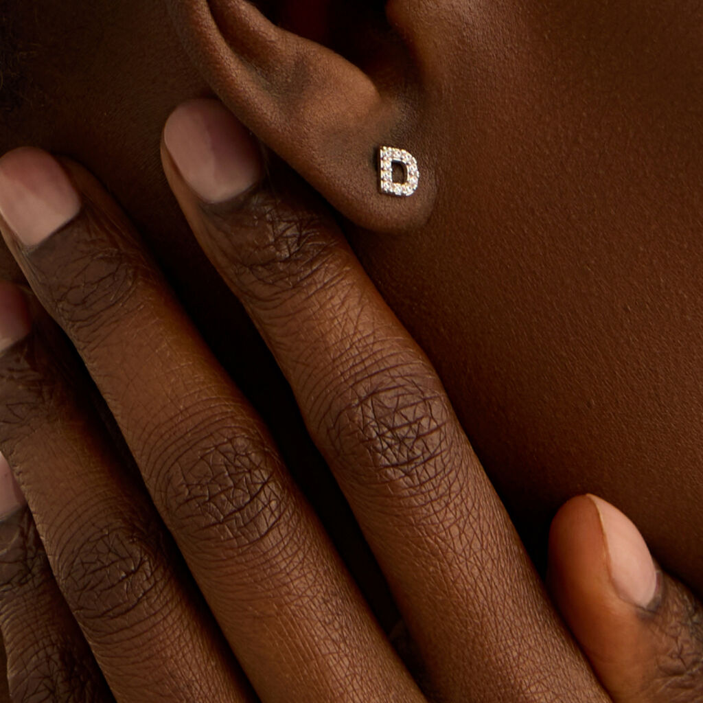 Mono Orecchino Lobo Silver Moments Argento Rodiato Cubic Zirconia