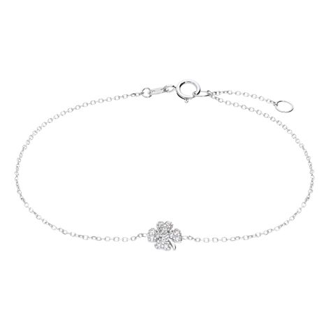 Bracciale Claire Oro Bianco Cubic Zirconia - Bracciali Amicizia Donna | Stroili