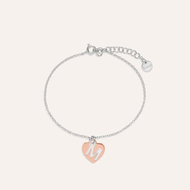 Bracciale Silver Collection Argento Bicolore Bianco / Rosa Bracciale Silver Collection Argento Bicolore Bianco / Rosa