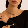 Collana Panther Chain Moonlight Acciaio