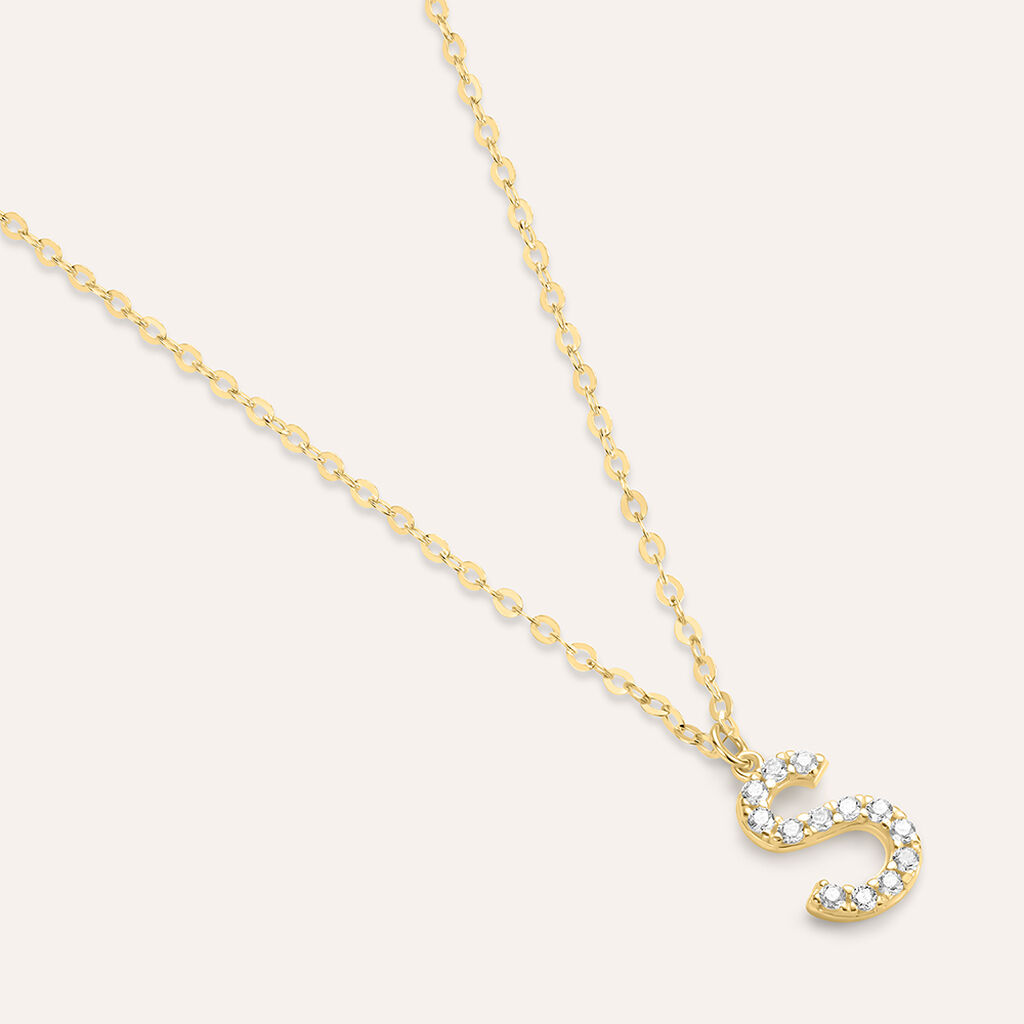 Collana Claire Oro Giallo Cubic Zirconia