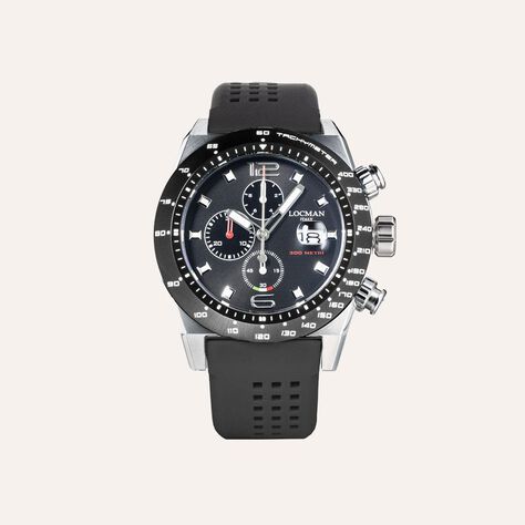 Orologio Al Quarzo Locman Stealth 0219a01a-0kbknks2k - Orologi con Datario Uomo | Stroili