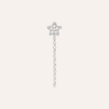 Mono Orecchino Pendente Silver Moments Argento Rodiato Cubic Zirconia