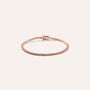 Bracciale Tennis Silver Rainbow Argento Rosa Cubic Zirconia