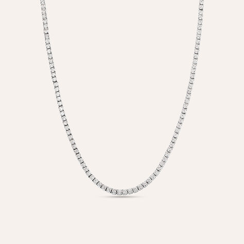 Collana Tennis Romantic Shine Metallo Cristallo - Collane Tennis Donna | Stroili