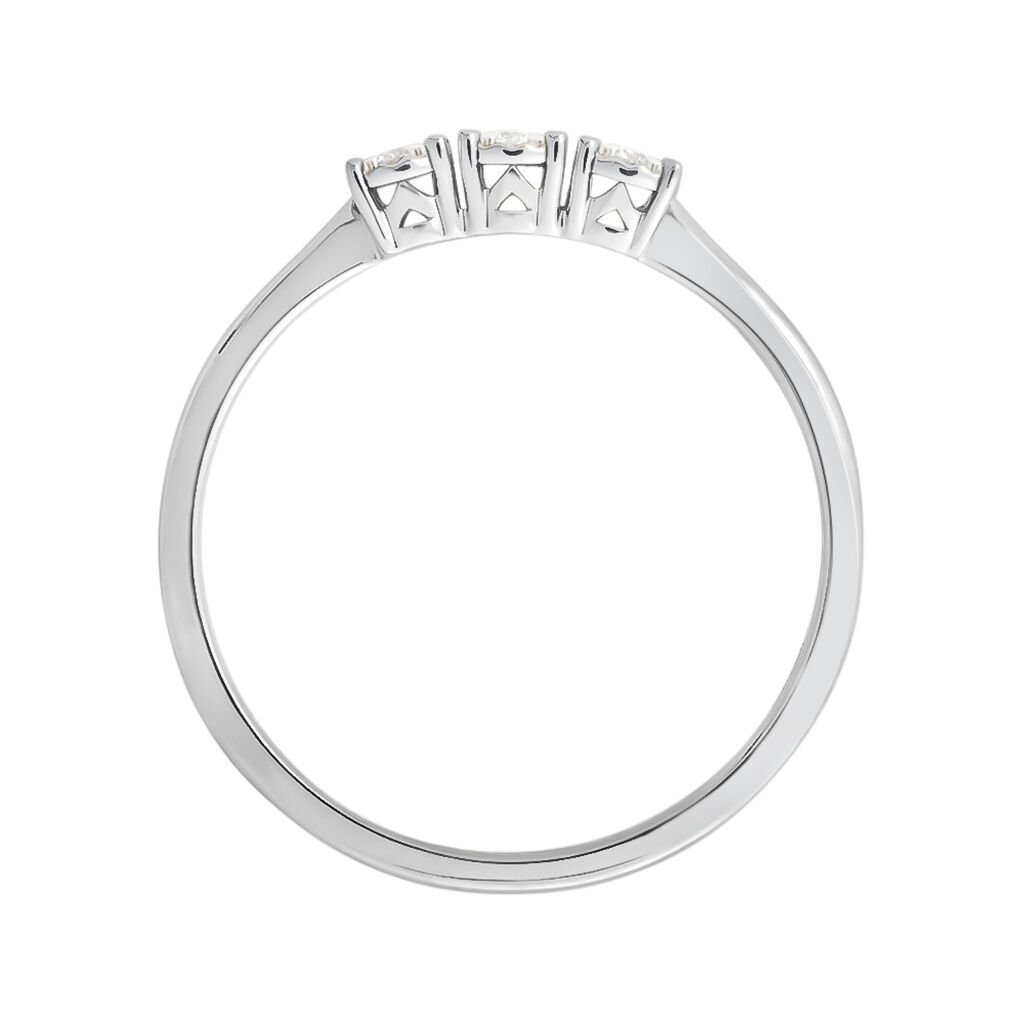 Anello Trilogy Diamotion Oro Bianco Diamante - Anelli con Pietre Donna | Stroili