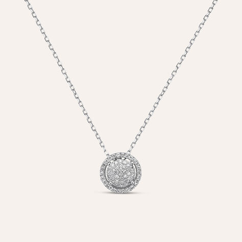 Collana Sophia Oro Bianco Diamante - Collane Donna | Stroili