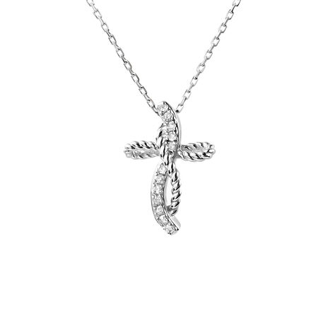 Collana Sophia Oro Bianco Diamante - Collane Donna | Stroili