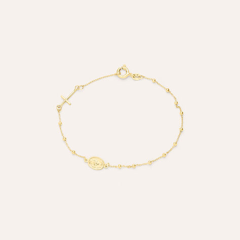 Bracciale Rosario Holy Oro Giallo - Bracciali con Rosario Donna | Stroili