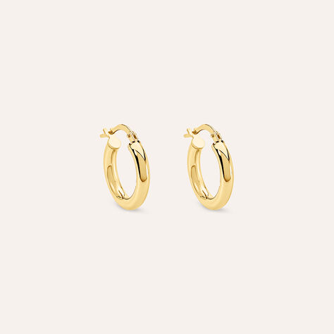 Orecchini A Cerchio Toujours Oro Giallo - Orecchini a Cerchio Donna | Stroili