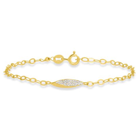 Bracciale Christelle Oro Giallo Cristallo - Bracciali Donna | Stroili