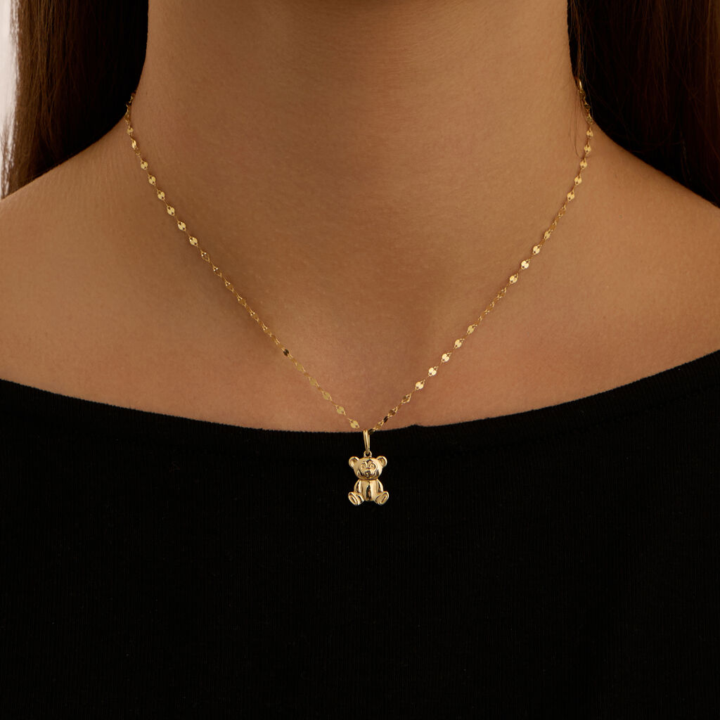 Pendente Poème Oro Giallo